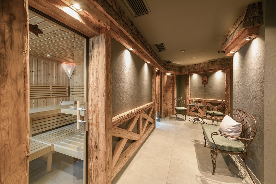 Wanderhotel: Zeit für Entspannung in unserem Saunabereich. - Hotel Bergzeit****