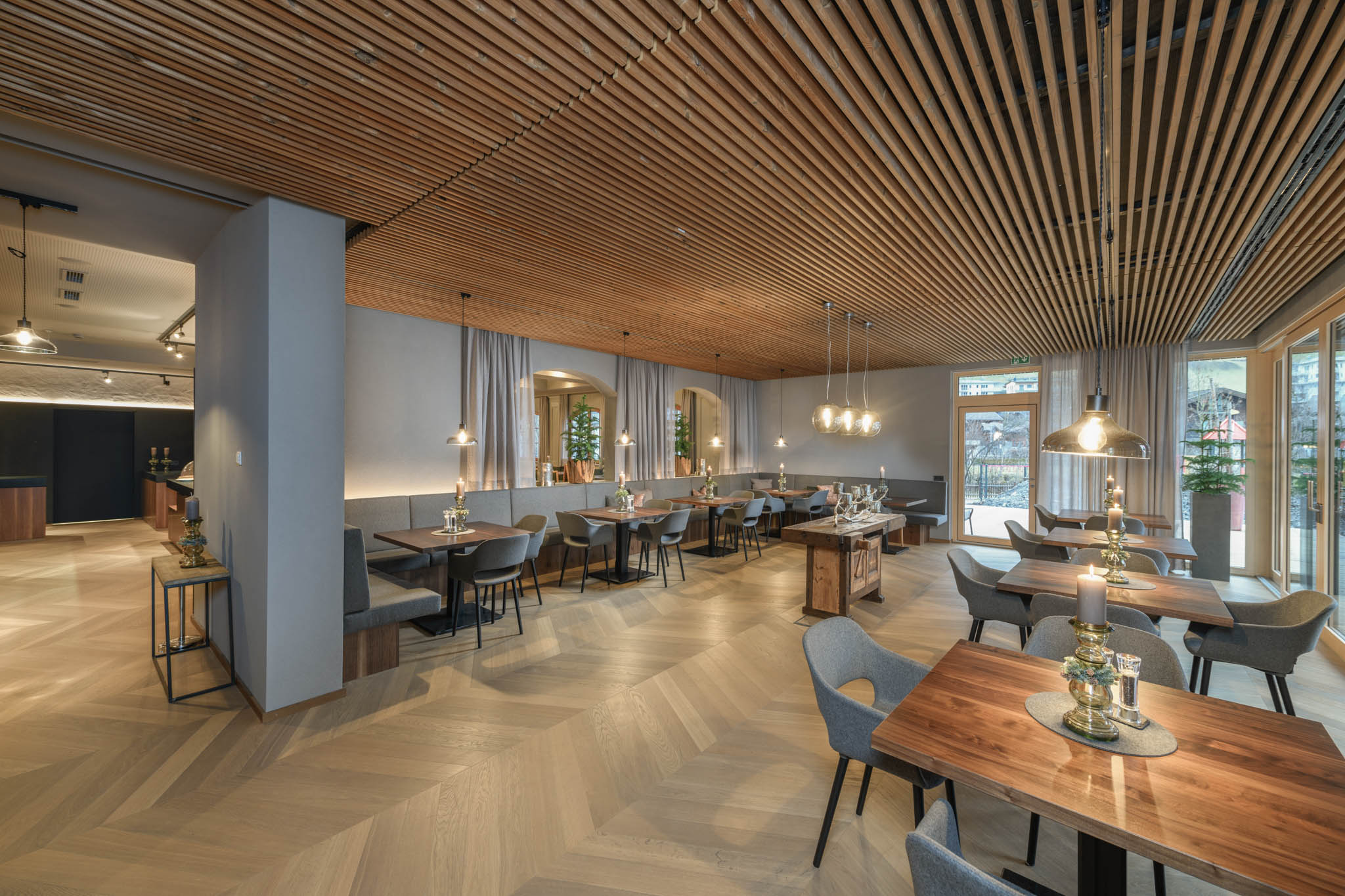 Wanderhotel: Unser Wintergarten ist beliebter Treffpunkt unserer Gäste. - Hotel Bergzeit****