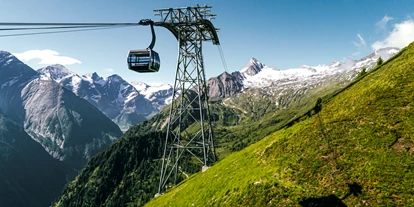 Wanderurlaub - Fahrstuhl - Gondelbahn zum Kitzsteinhorn Gletscher  - Hotel Sonnblick