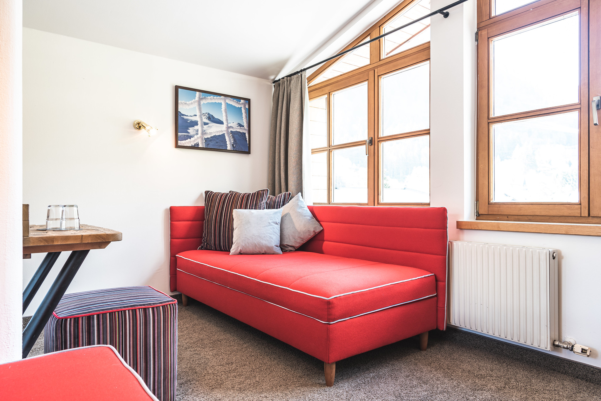 Das Falkenstein Kaprun Zimmerkategorien Mansardenzimmer