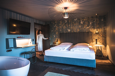 Wanderhotel: Zimmer - Studio Vogelfrei - Das Falkenstein Kaprun