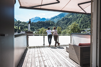 Wanderhotel: Zimmer - Penthouse - Das Falkenstein Kaprun