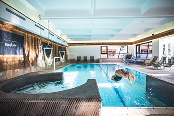 Wanderhotel: Indoor Pool - Das Falkenstein Kaprun