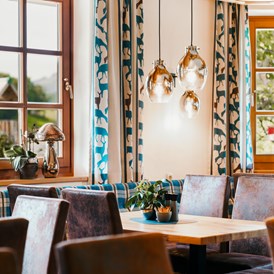 Wanderhotel: Frühstücksraum - Hotel Garni Das Stoaberg