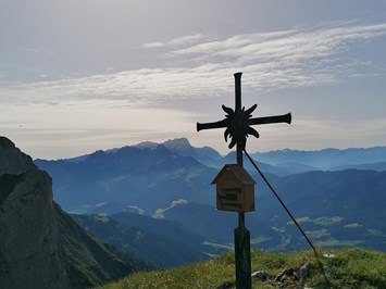 Berghotel Lämmerhof Tourentipps Über den Scharfen Steig auf den Edelweisskogel 2.030 m