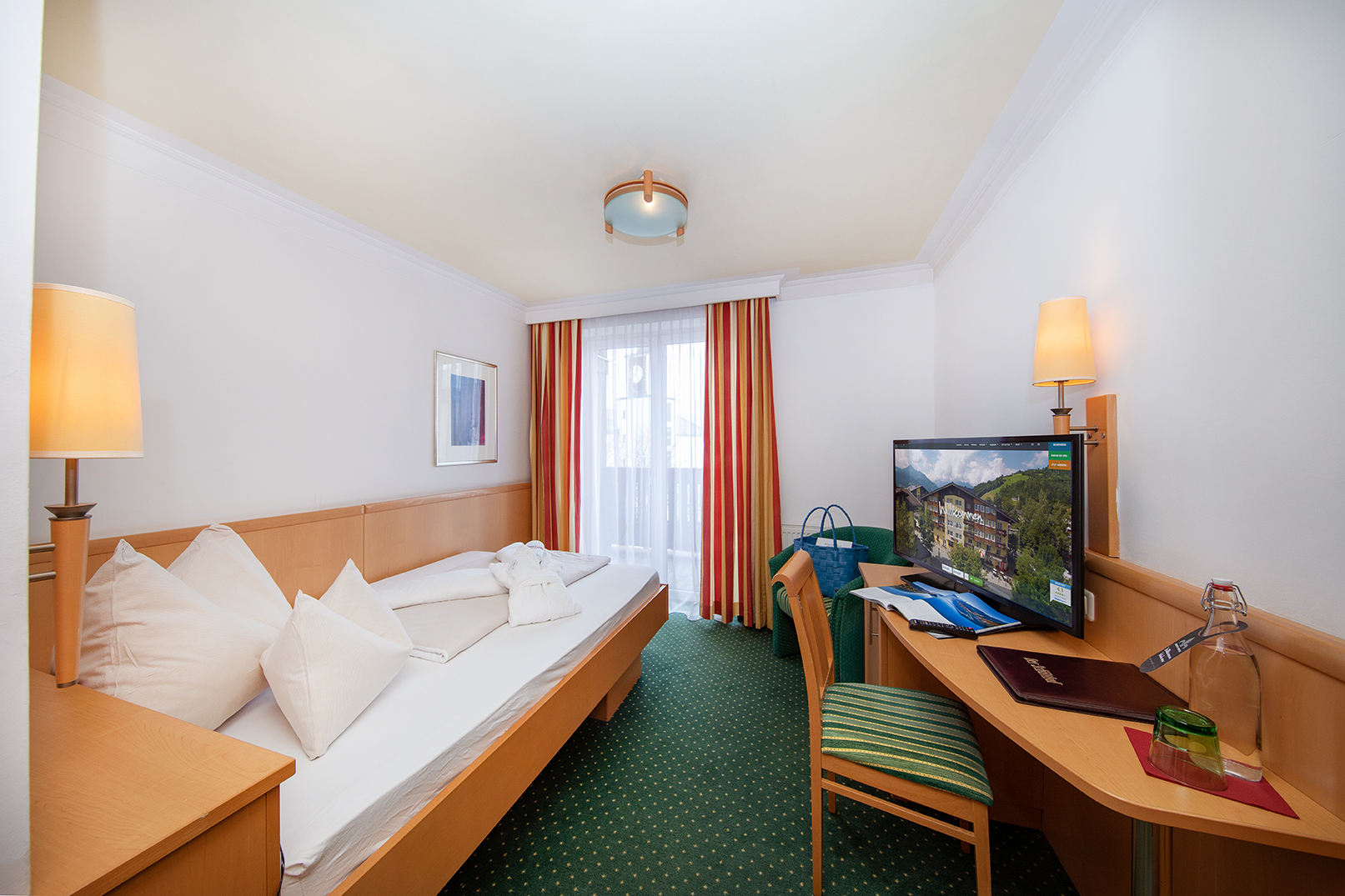 Wanderhotel: Einzelzimmer "Areit" - HOTEL DER SCHÜTTHOF 