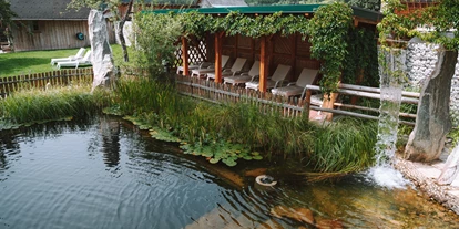 Wanderurlaub - Sonnenterrasse - Bad Aussee - natürlicher Badeteich - Wander - & Wellnesshotel Kanzler by mi_vida