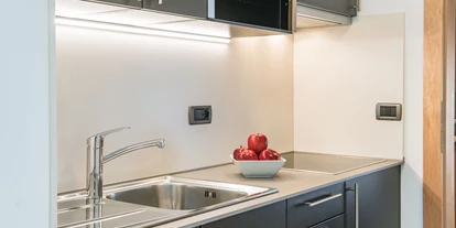 Wanderurlaub - Klobenstein - Apartmentküche - Garni Hotel Apartments Miara