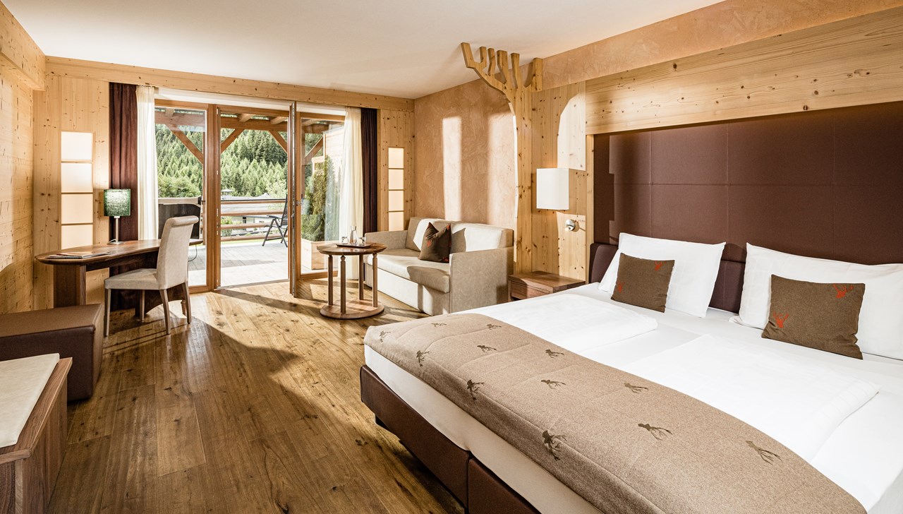 Hotel Masl Zimmerkategorien Suite Terrazza mit Sauna ca. 48m²- für 2 - 5 Personen (geeignet auch für Familien) 