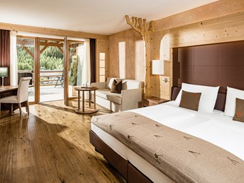 Hotel Masl Zimmerkategorien Suite Terrazza mit Sauna ca. 48m²- für 2 - 5 Personen (geeignet auch für Familien) 