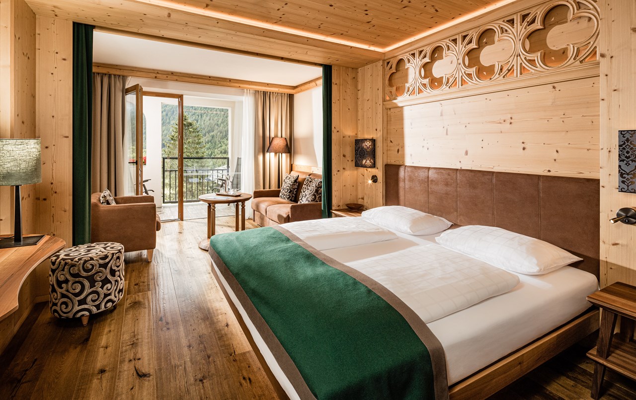Hotel Masl Zimmerkategorien Suite Romantica ca. 35m²- für 2 - 3 Personen