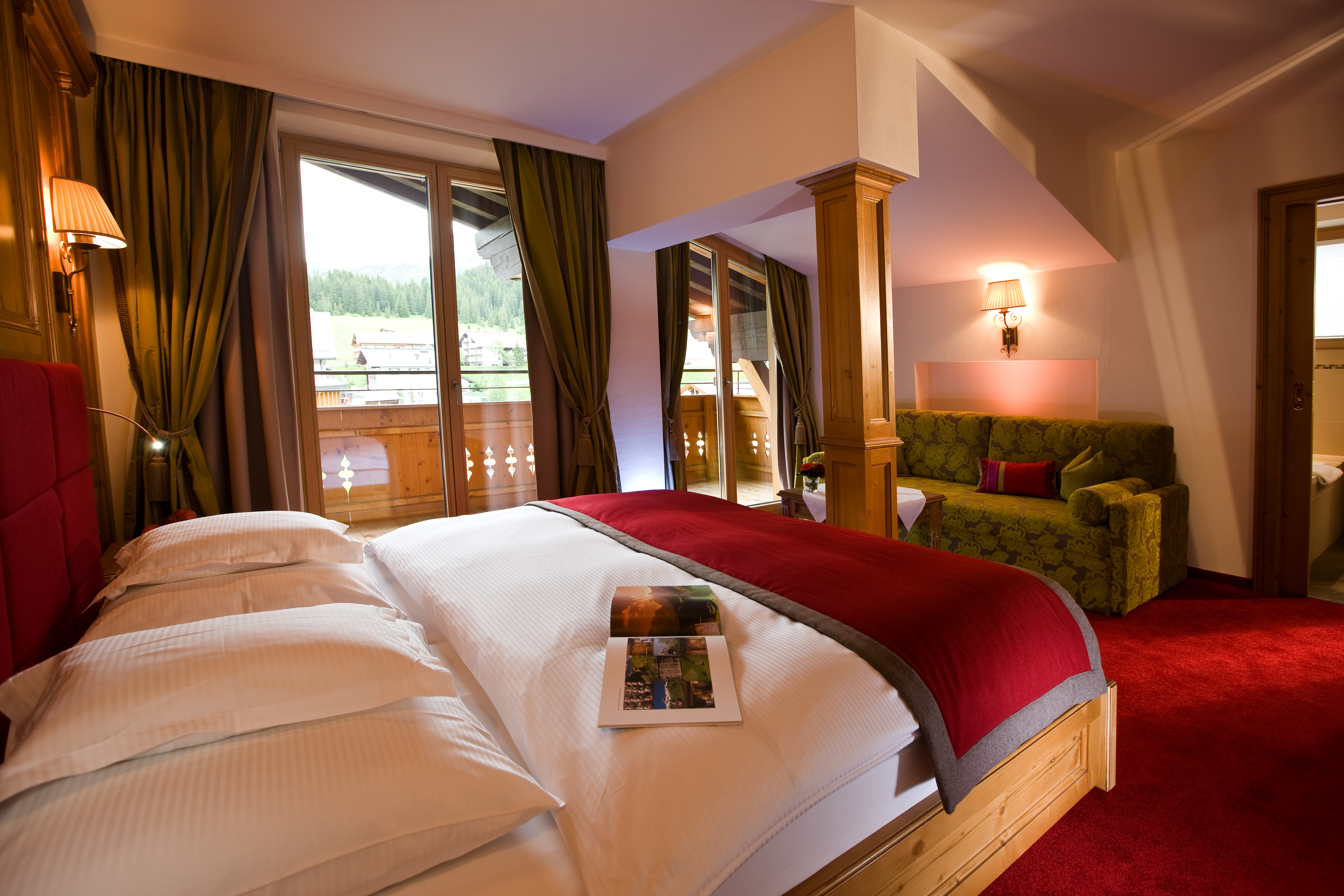 Hotel Auenhof Zimmerkategorien Junior Suite Wiesele