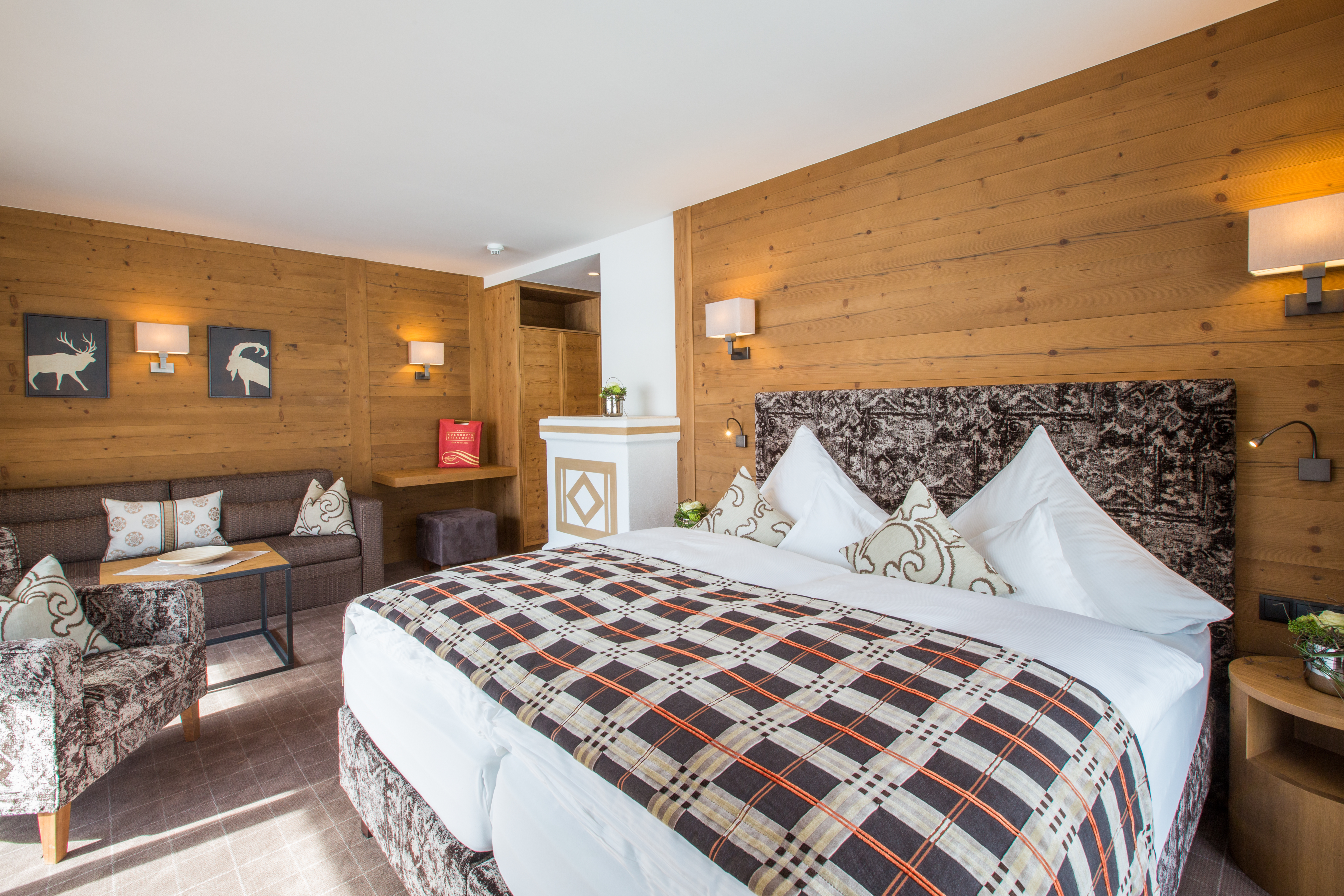 Hotel Auenhof Zimmerkategorien Familienzimmer Alpin Chic