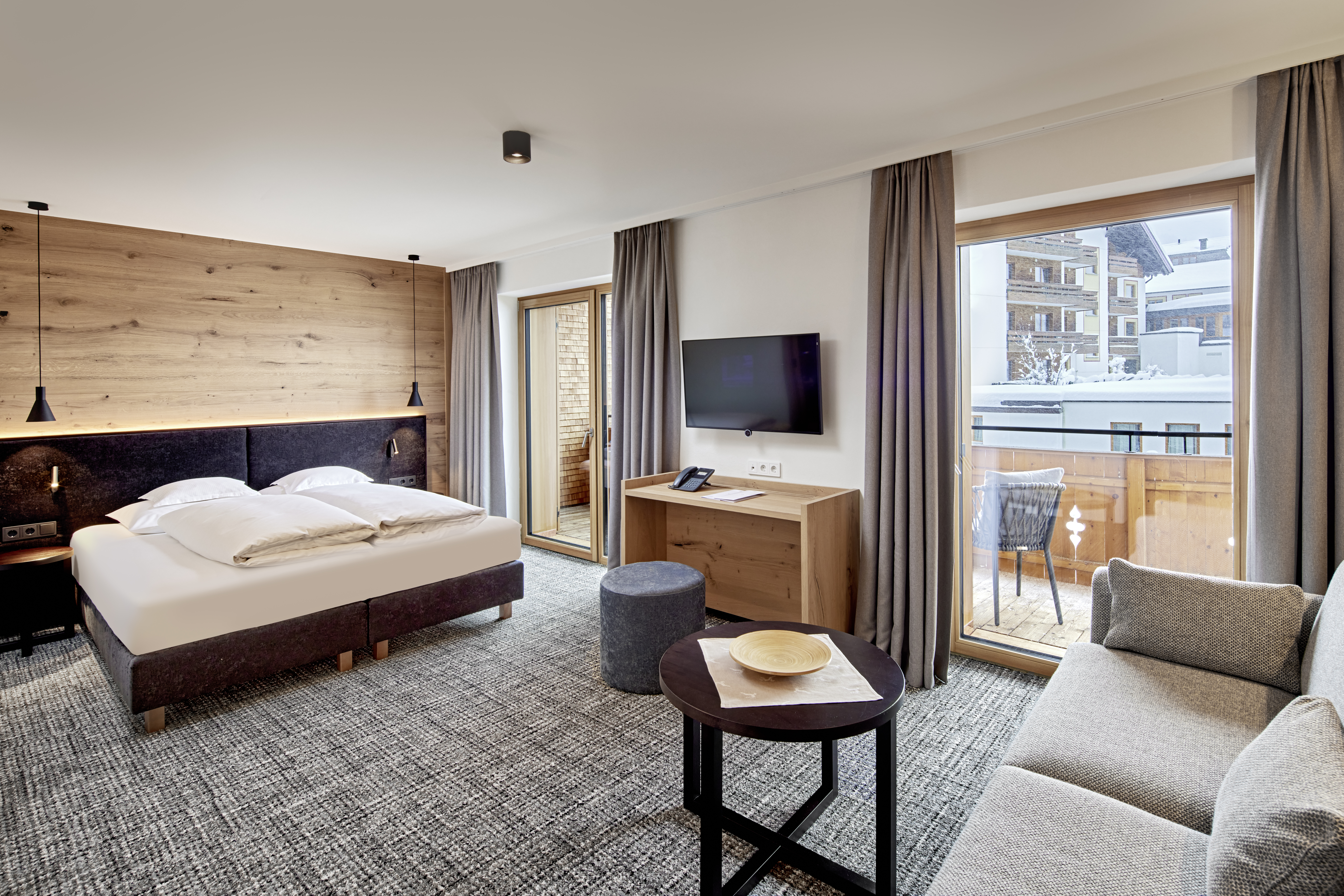 Hotel Auenhof Zimmerkategorien Junior Suite Cozy Living