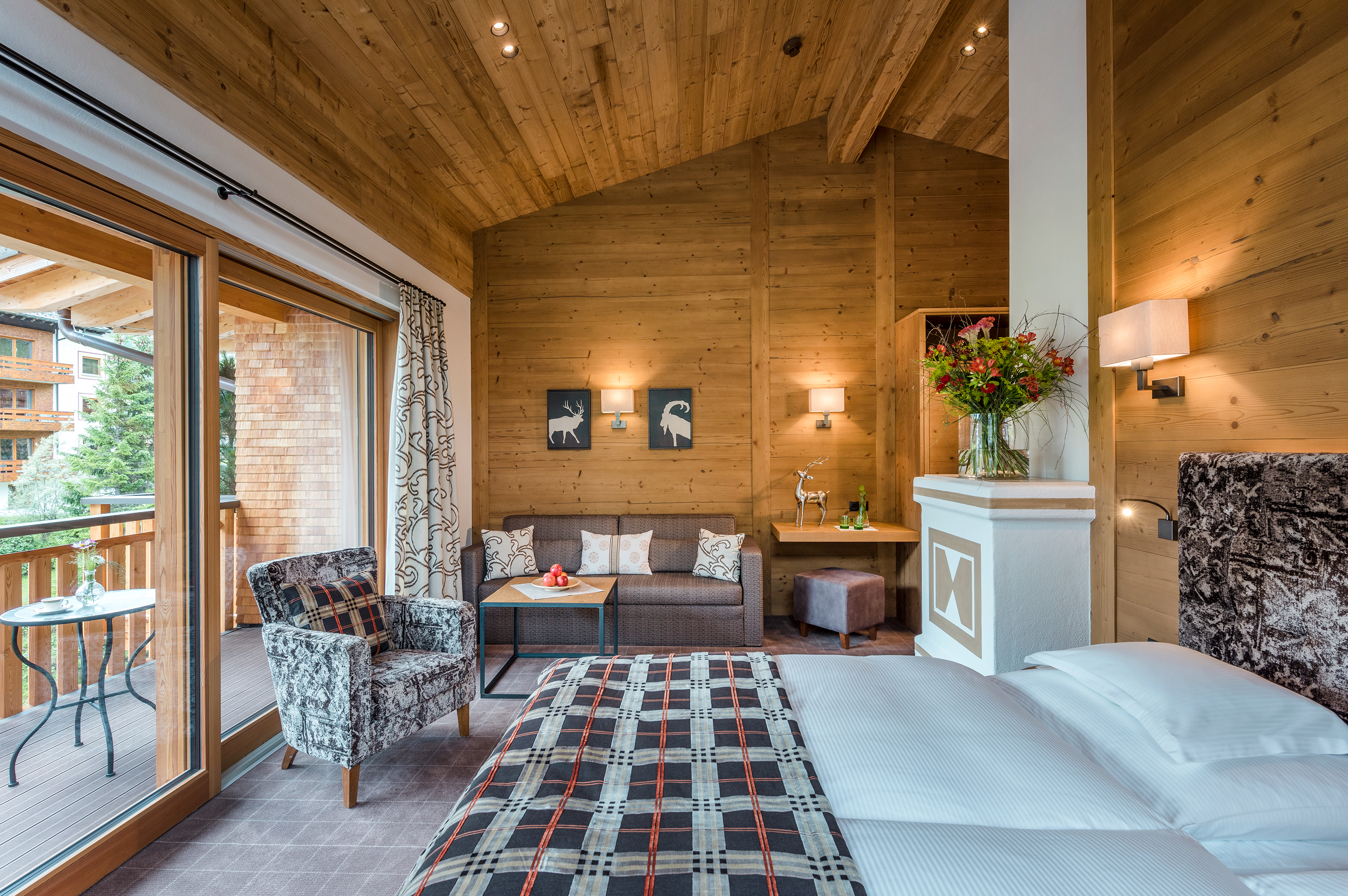 Wanderhotel: Familienzimmer Alpin Chic - Hotel Auenhof