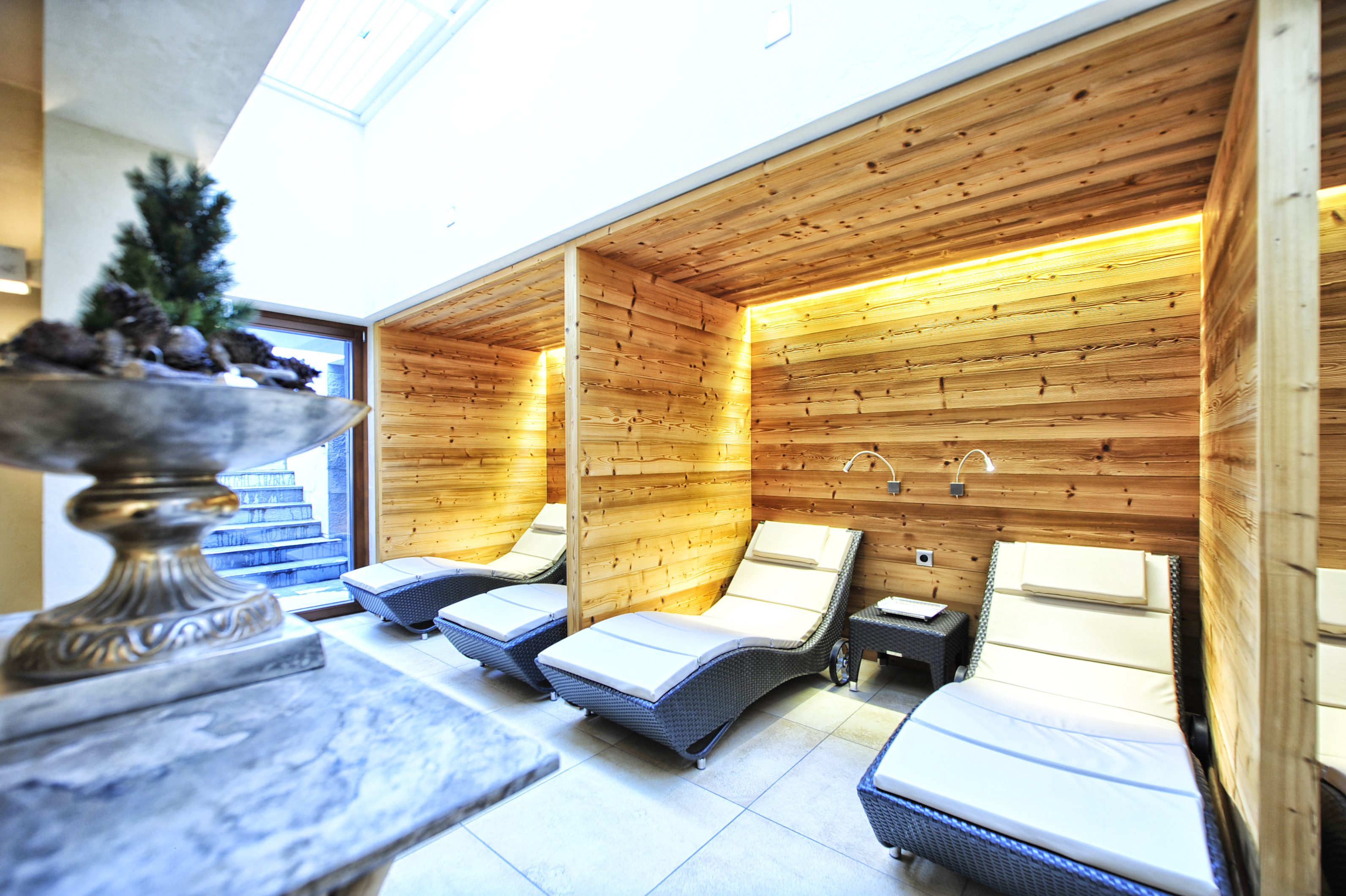 Wanderhotel: Wellnessbereich s'Hofbädle - Haldenhof