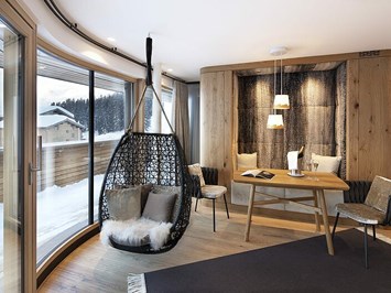 Hotel Goldener Berg - Your Mountain Selfcare Resort Zimmerkategorien Panorama Loft Suite 50m²