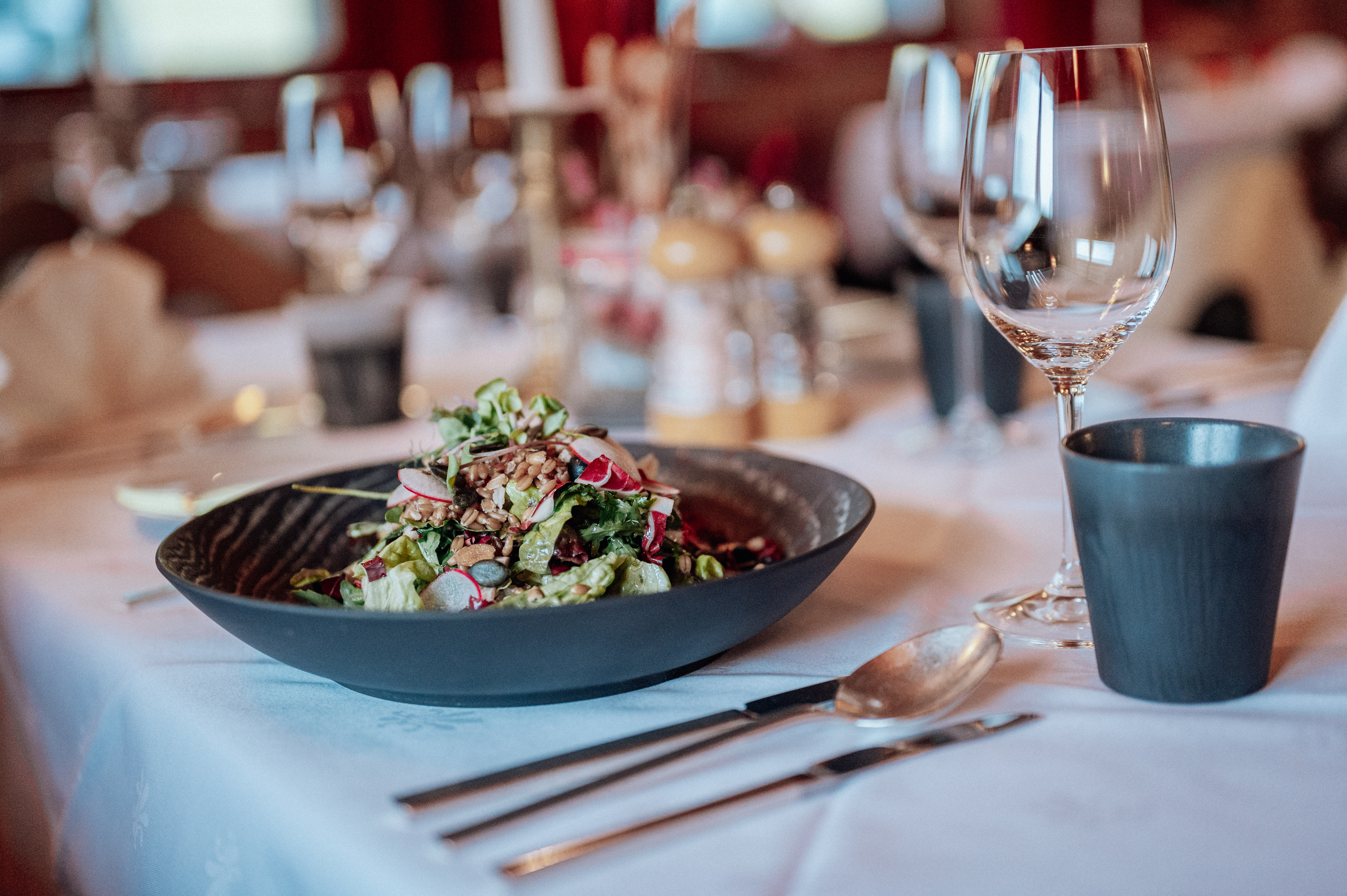 Wanderhotel: Abendessen - Hotel Goldener Berg - Your Mountain Selfcare Resort