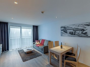 Aparthotel Alpinresort Damüls Zimmerkategorien Apartment mit 1 Schlafzimmer