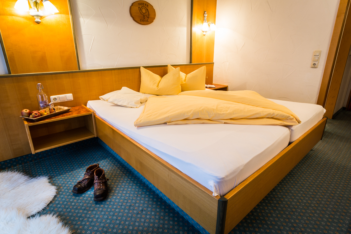 Haller's Posthotel Zimmerkategorien Doppelzimmer "Gehrenspitz"