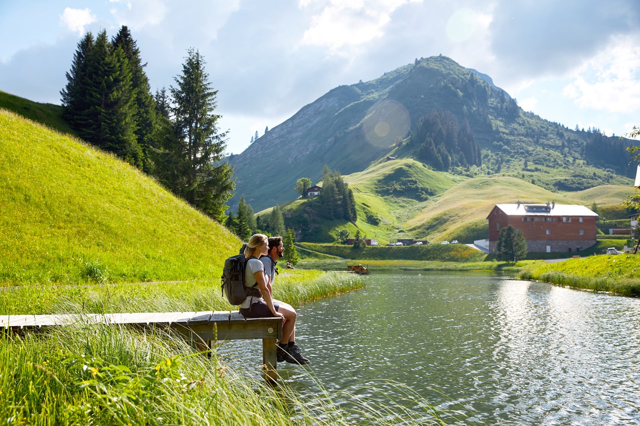 Hotel Walserberg Tourentipps Lechweg 1. - 3. Wegetappe