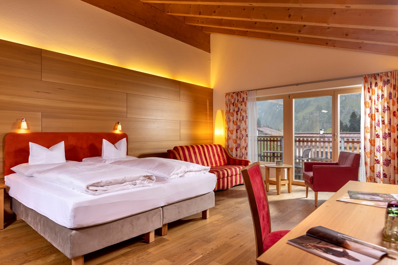 Hotel Walserberg Zimmerkategorien Wohlfühl Suite Superior