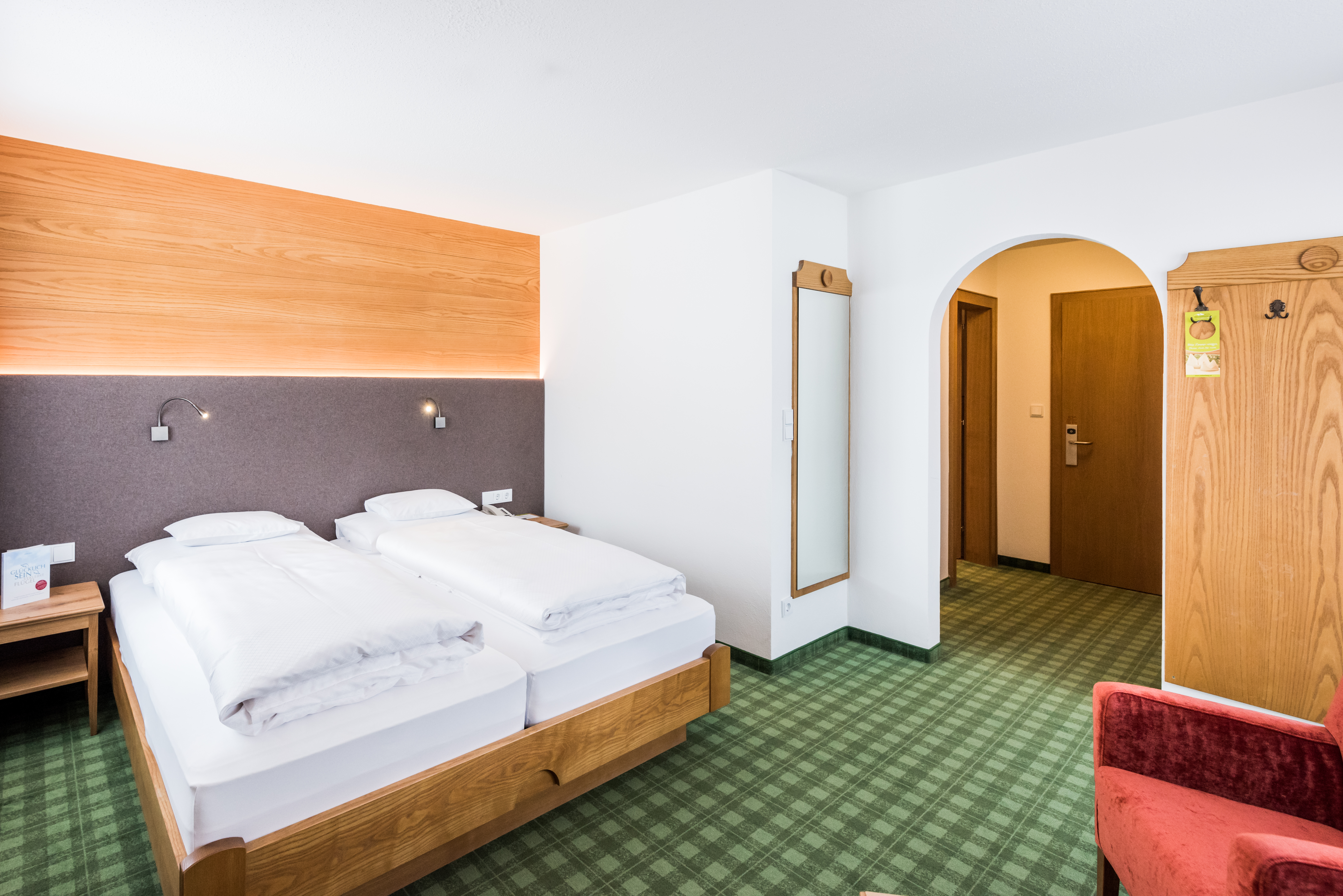 Hotel Walserberg Zimmerkategorien Doppelzimmer Annemone