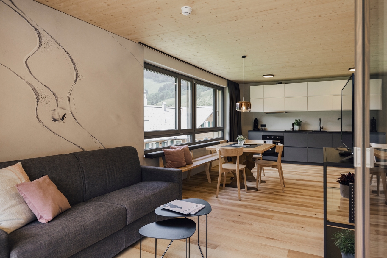 Wanderhotel: Apartment OhLaLa (Apartmenthaus) - Der Adler Schoppernau