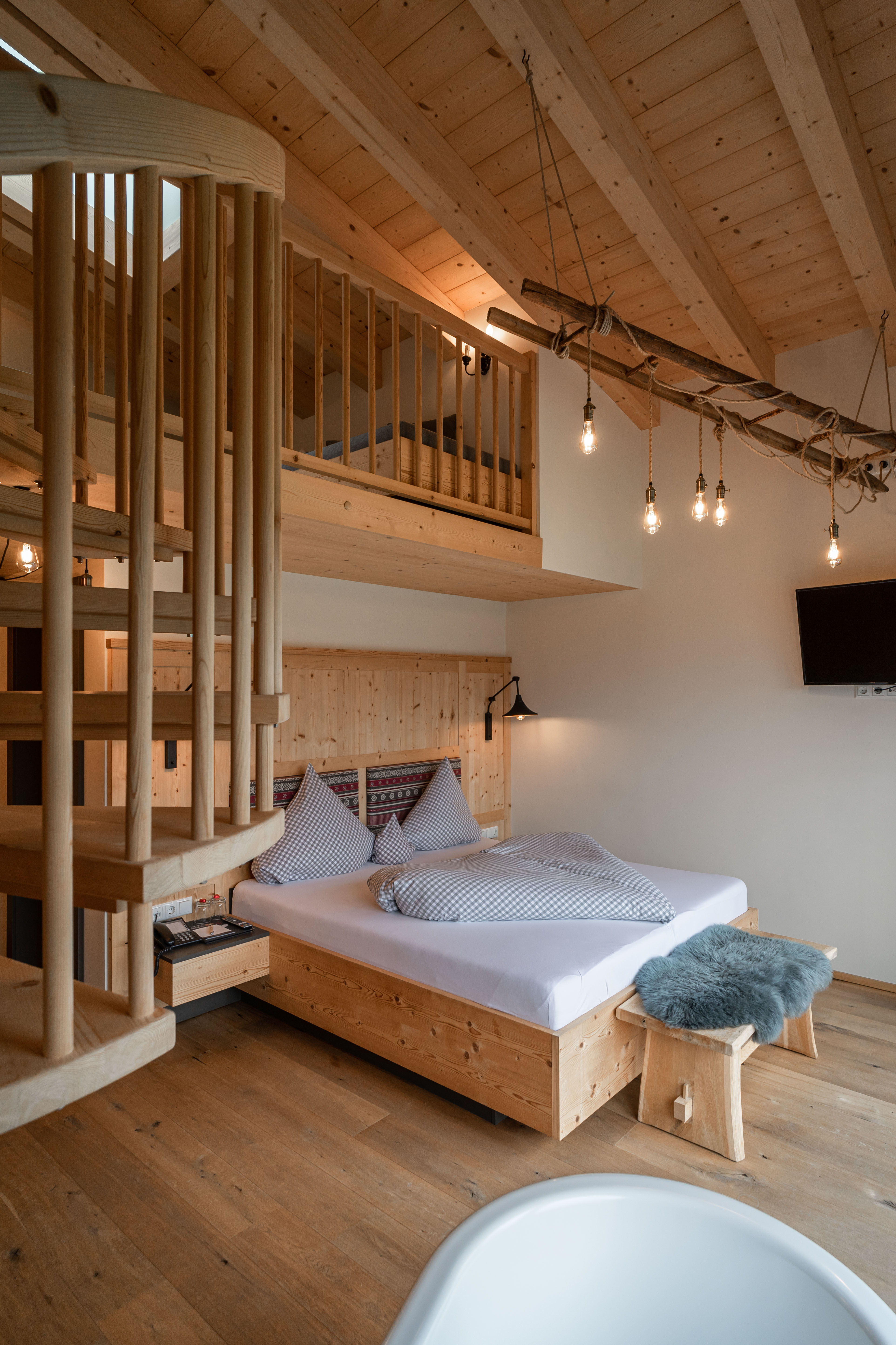 Hotel Tirolerherz Zimmerkategorien Almsuite Erna