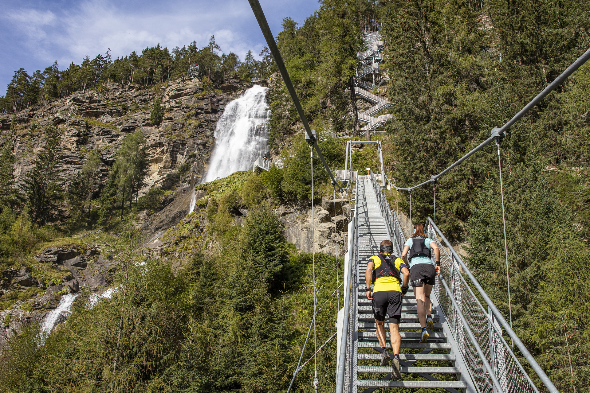 Hotel Tauferberg Tourentipps Rundwanderung Stuibenfall - größter Wasserfall Tirols