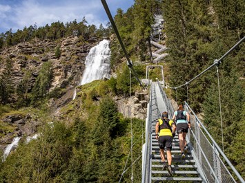 Hotel Tauferberg Tourentipps Rundwanderung Stuibenfall - größter Wasserfall Tirols