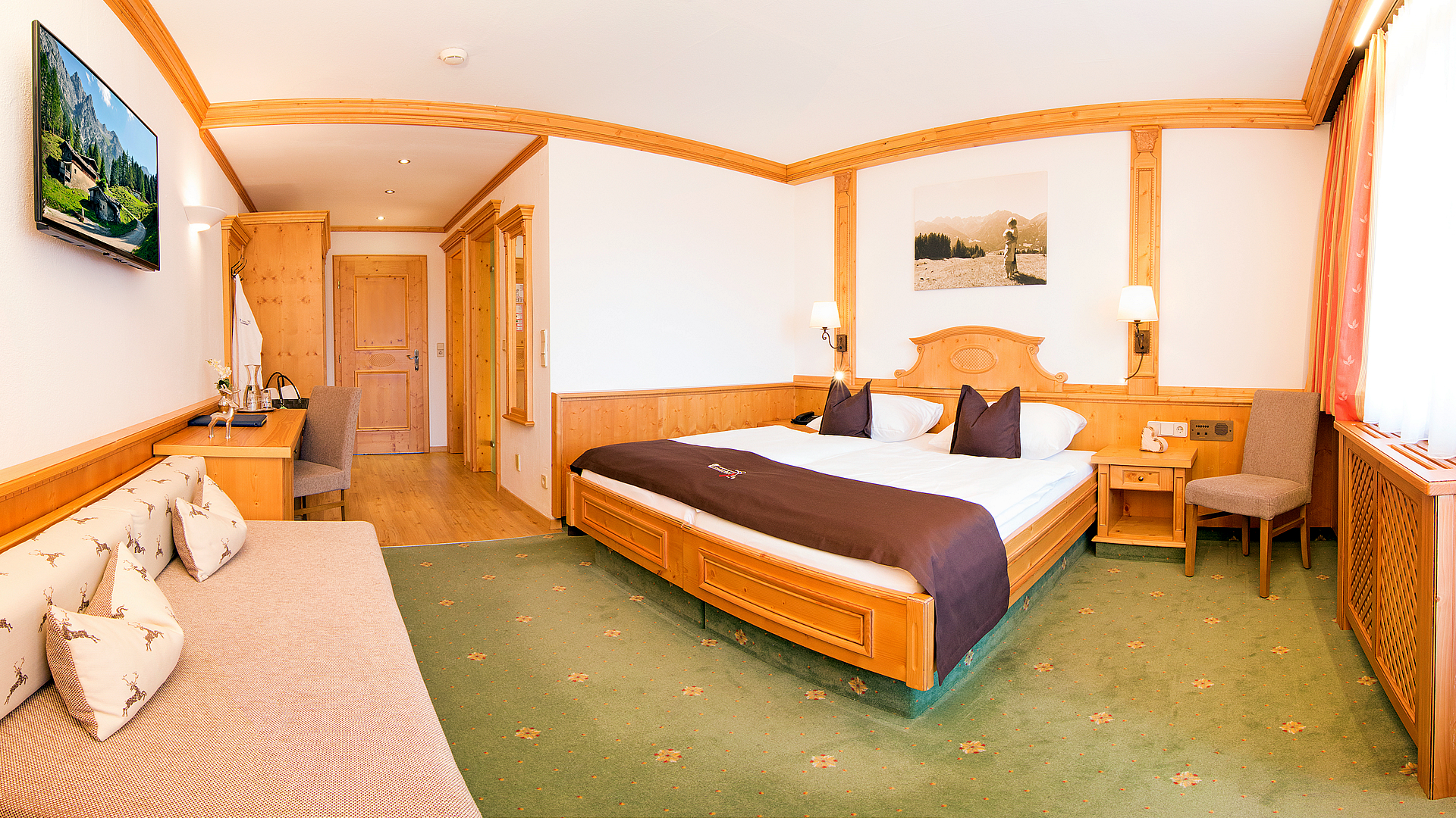 Alpenhotel Tirolerhof Zimmerkategorien Doppelzimmer
