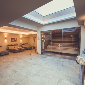 Wanderhotel: 250 qm Sauna und Wellnessbereich - Biosauna - Hotel Gasthof Skirast