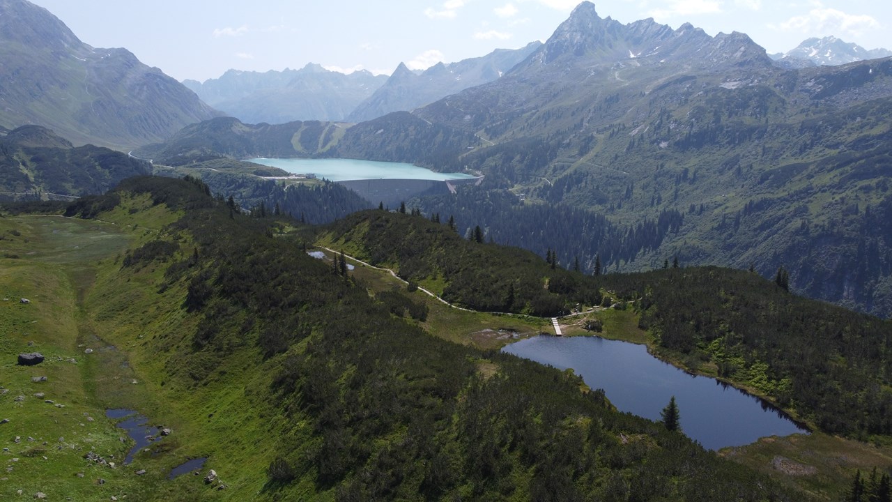 the Galtürerhof Tourentipps Zeinisjoch - Wiegensee, 10.90 km, 361 m, 3.00 h