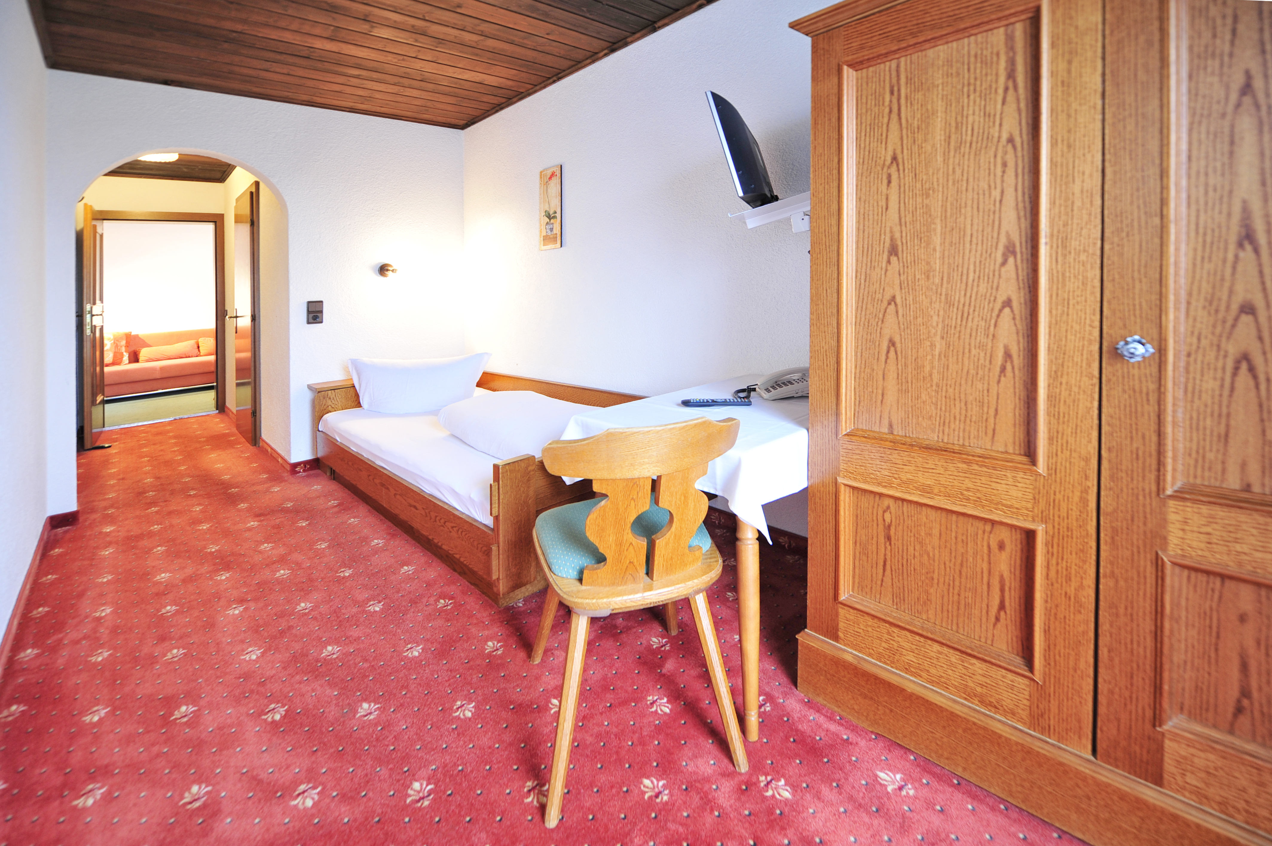 the Galtürerhof Zimmerkategorien Einzelzimmer | 20m²