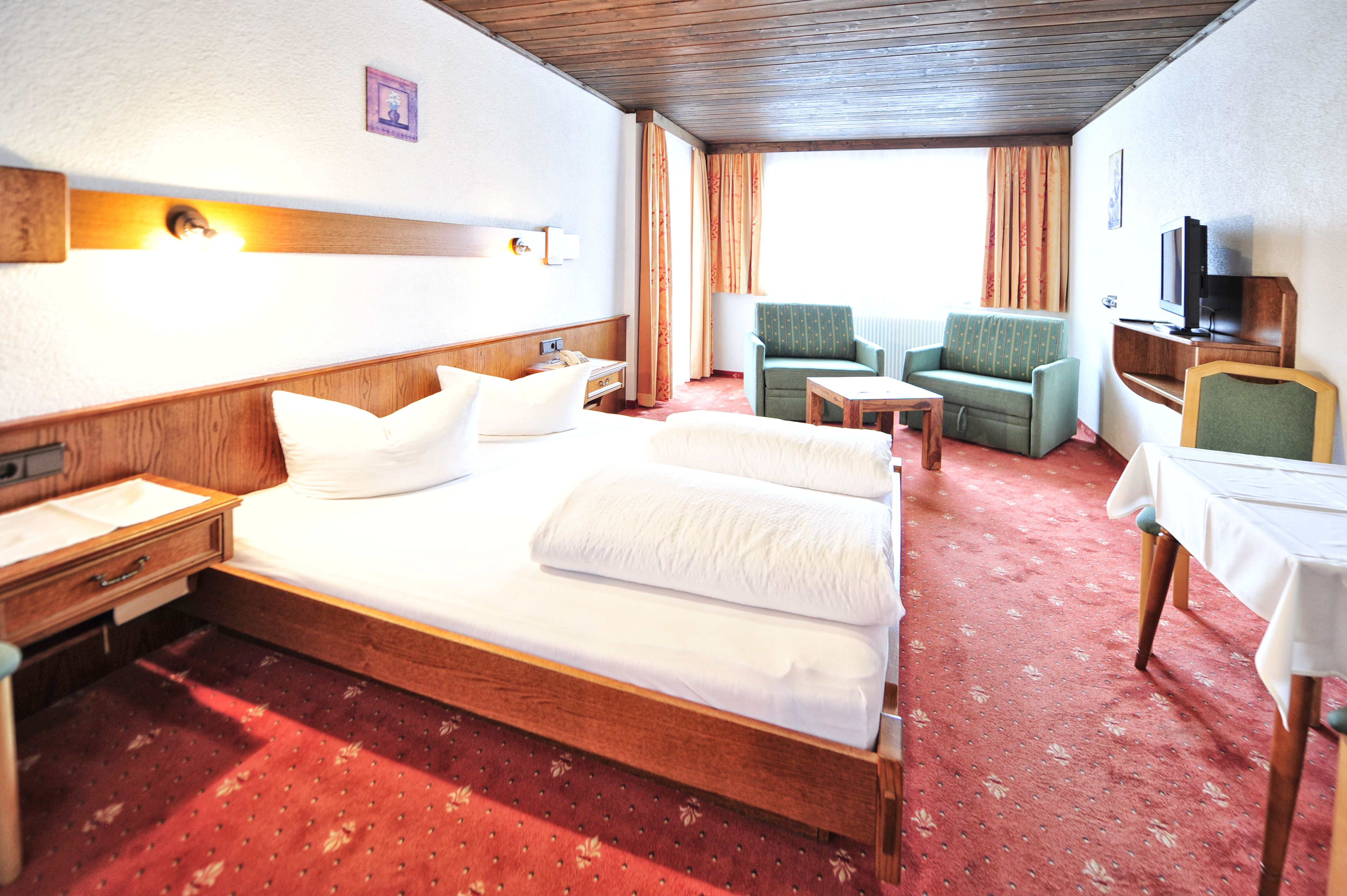 the Galtürerhof Zimmerkategorien Mehrbettzimmer Max 4 | 29 m²