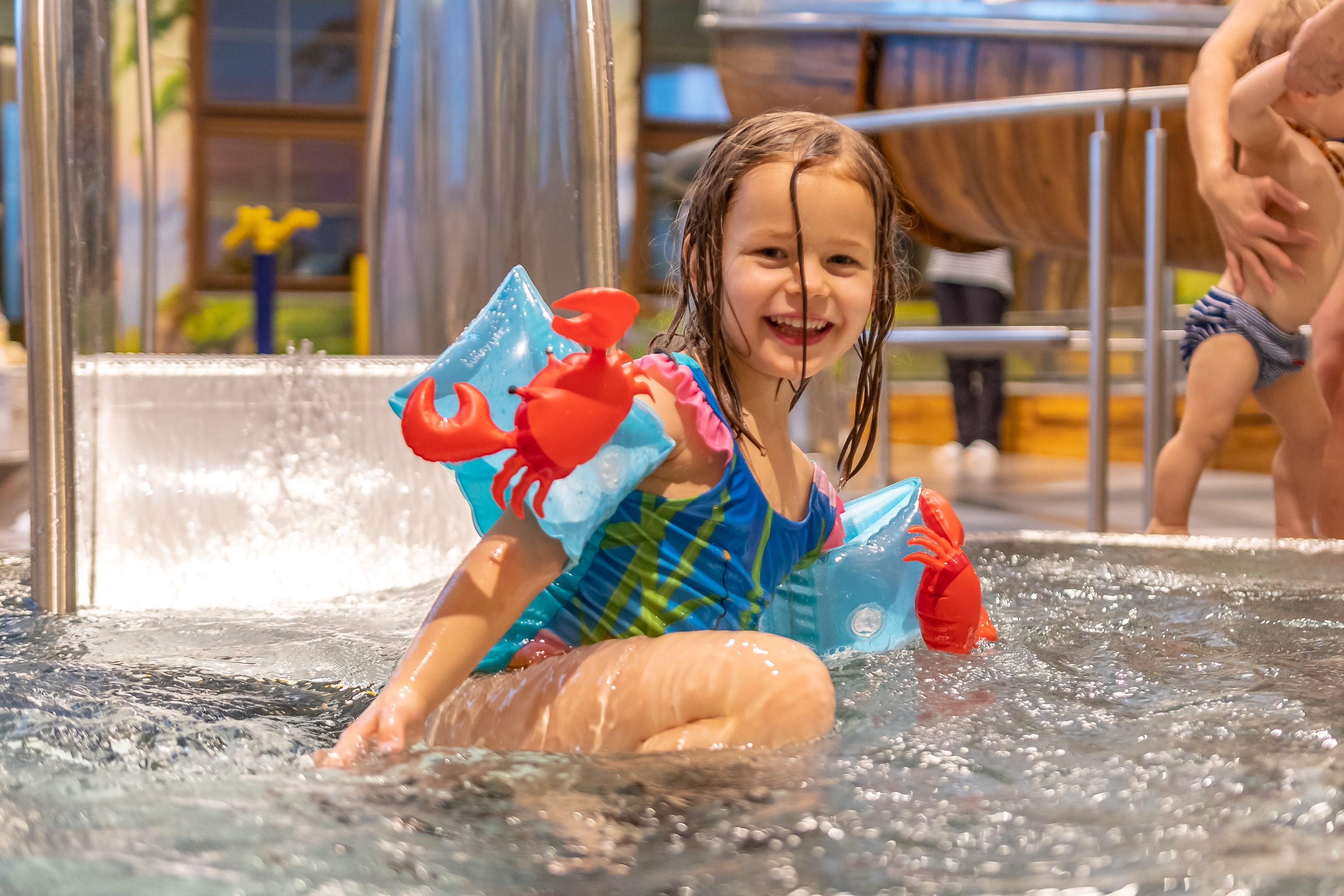 Wanderhotel: Kinderwasserwelt Babybecken - Aktivhotel Waldhof