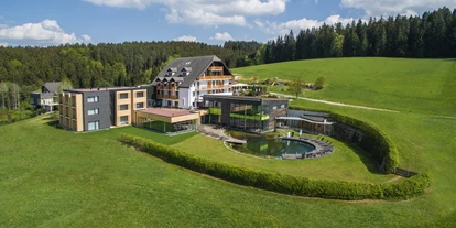 Wanderurlaub - Pools: Schwimmteich - Hotel Schwarz Alm Zwettl